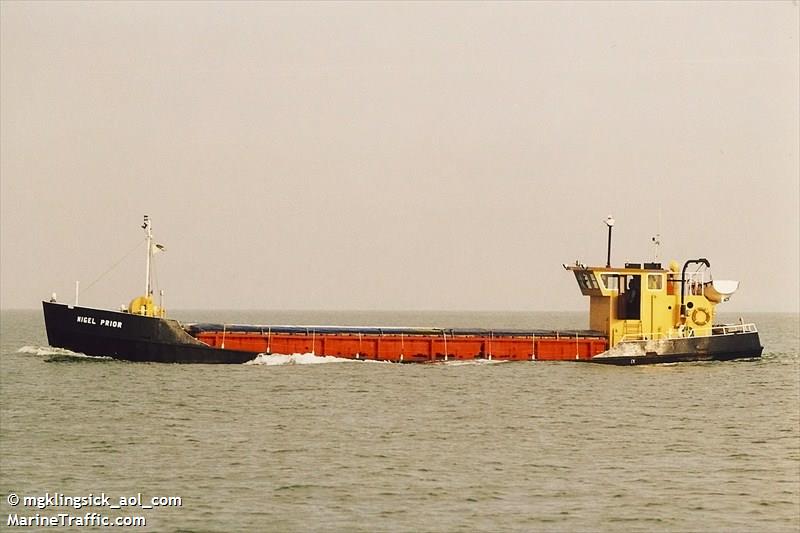 roina (General Cargo Ship) - IMO 6611320, MMSI 235090322, Call Sign GTHD under the flag of United Kingdom (UK)