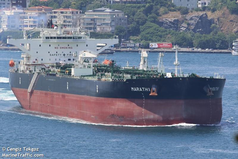marathi (Crude Oil Tanker) - IMO 9772357, MMSI 248347000, Call Sign 9HA4619 under the flag of Malta