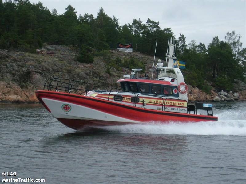 rescue d silvia (SAR) - IMO , MMSI 265530850, Call Sign 7SA2177 under the flag of Sweden