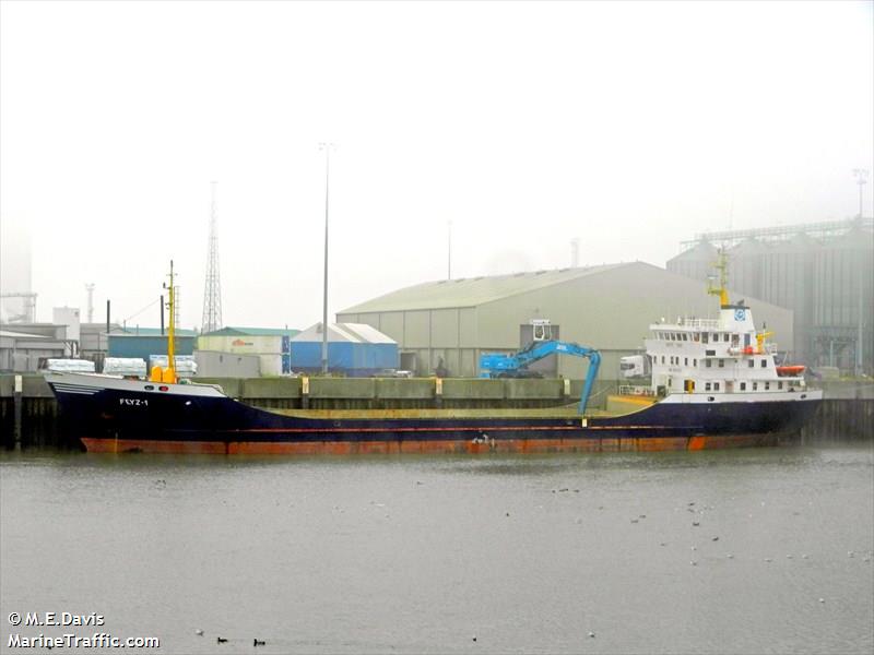 arel 4 (General Cargo Ship) - IMO 8202757, MMSI 271040314, Call Sign TCXQ8 under the flag of Turkey