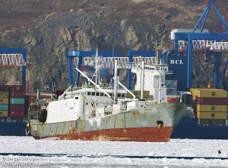 zeeland (Fishing Vessel) - IMO 8314299, MMSI 273349130, Call Sign UIJC under the flag of Russia