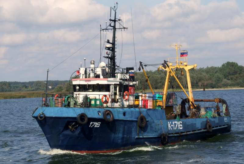 mrtk-1716 (Fishing Vessel) - IMO 8722226, MMSI 273453540, Call Sign UESX under the flag of Russia