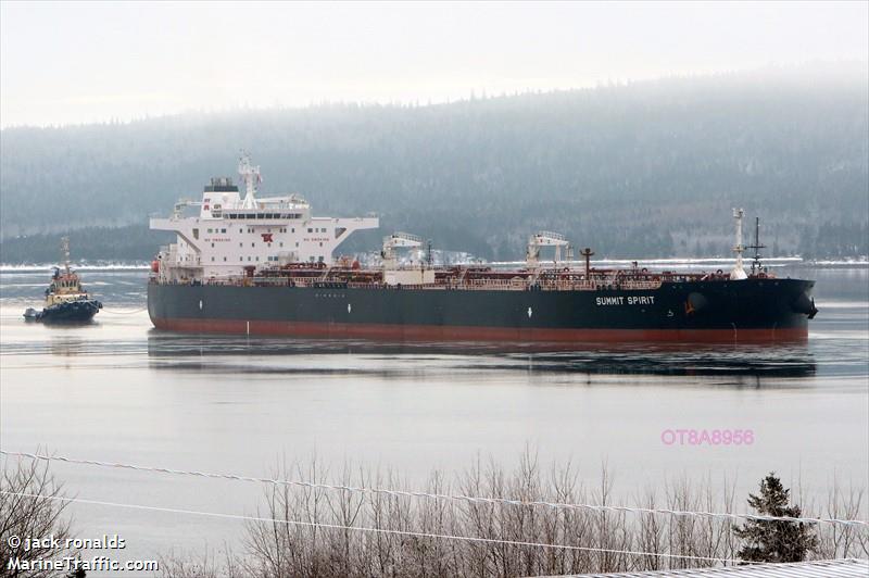 summit spirit (Crude Oil Tanker) - IMO 9404833, MMSI 309022000, Call Sign C6WZ6 under the flag of Bahamas
