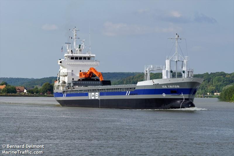 ics triton (General Cargo Ship) - IMO 9195896, MMSI 311000818, Call Sign C6DY5 under the flag of Bahamas