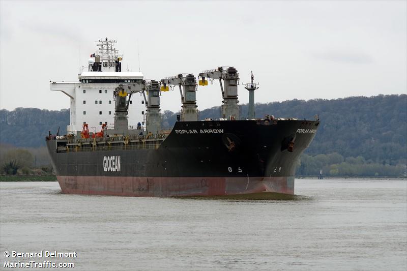 poplar arrow (General Cargo Ship) - IMO 9235141, MMSI 311744000, Call Sign C6TQ3 under the flag of Bahamas