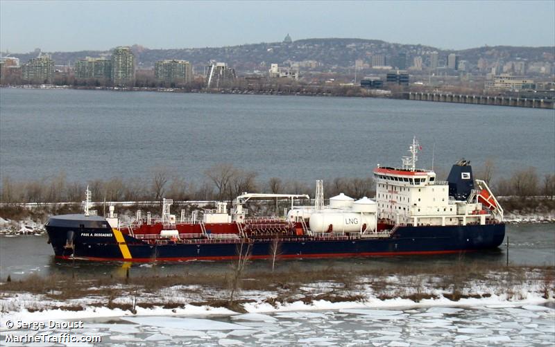 paul a. desgagnes (Chemical/Oil Products Tanker) - IMO 9804423, MMSI 316033266, Call Sign CFCH under the flag of Canada