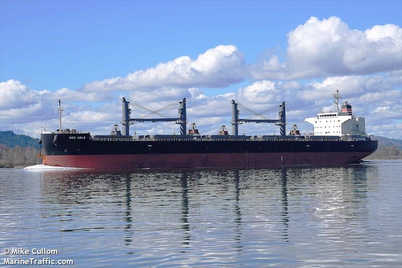 new able (General Cargo Ship) - IMO 9652569, MMSI 352151000, Call Sign 3FTI7 under the flag of Panama