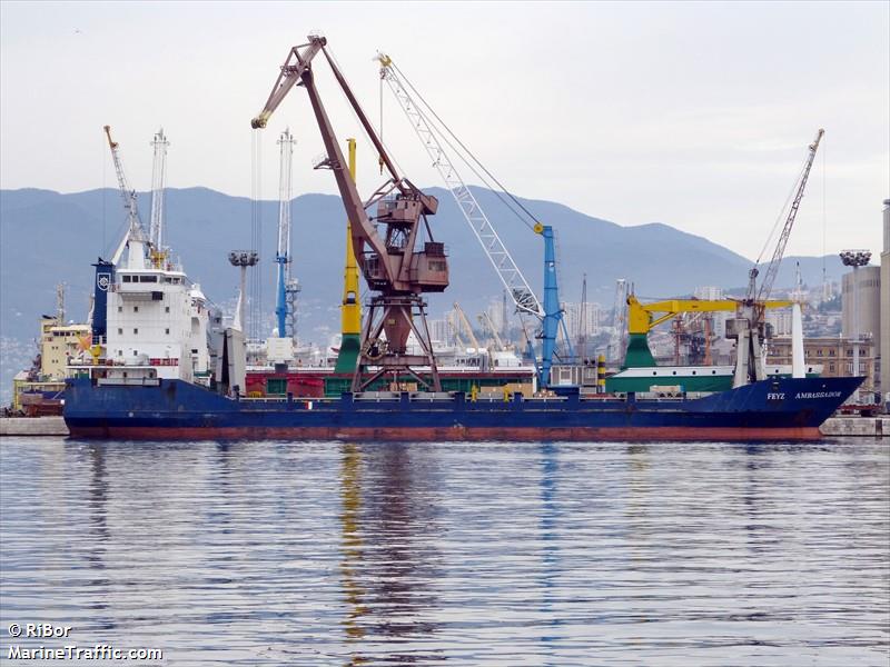 t moon (General Cargo Ship) - IMO 8917417, MMSI 352846000, Call Sign 3FSM5 under the flag of Panama