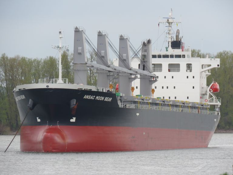 ansac moon bear (General Cargo Ship) - IMO 9757943, MMSI 353751000, Call Sign 3FKS5 under the flag of Panama