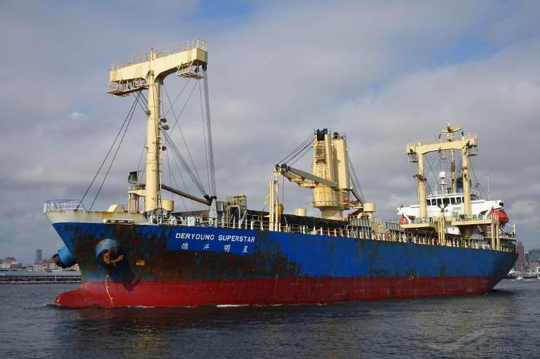 deryoung superstar (General Cargo Ship) - IMO 9260990, MMSI 353797000, Call Sign HODV under the flag of Panama