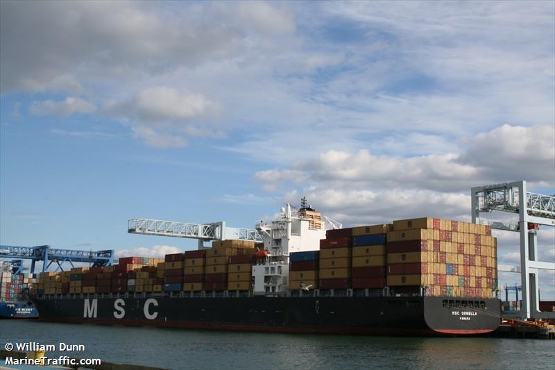msc ornella (Container Ship) - IMO 9281267, MMSI 354202000, Call Sign H3RF under the flag of Panama
