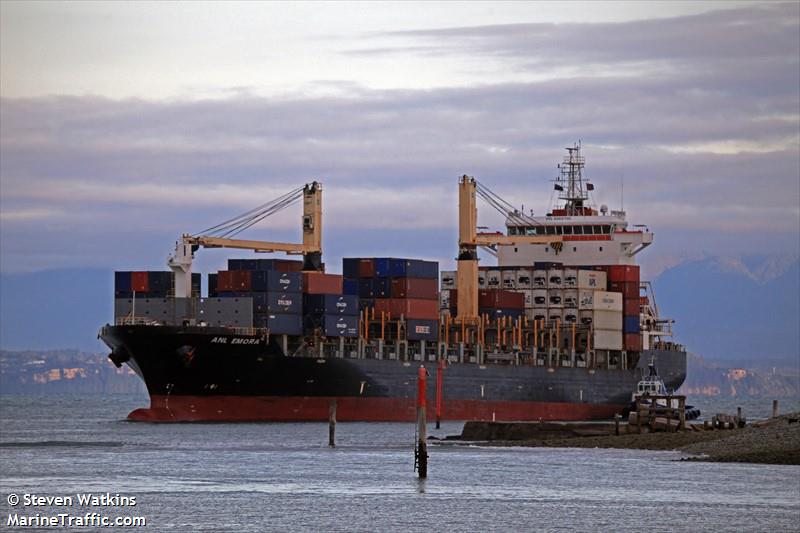 emora (Container Ship) - IMO 9362700, MMSI 356298000, Call Sign 3EMT9 under the flag of Panama