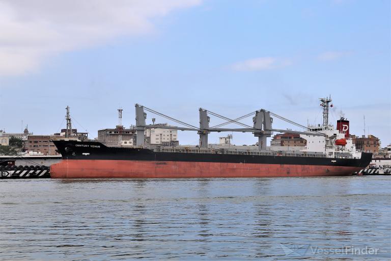 century venus (Bulk Carrier) - IMO 9490260, MMSI 357069000, Call Sign 3FXD2 under the flag of Panama