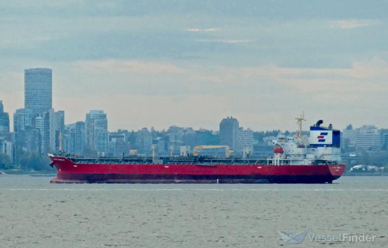 argent hibiscus (Chemical/Oil Products Tanker) - IMO 9414266, MMSI 357441000, Call Sign 3FQO3 under the flag of Panama