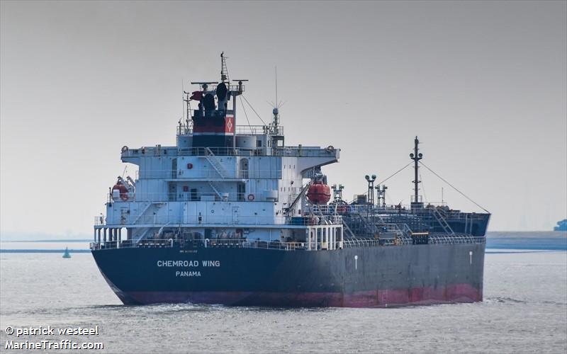 chemroad wing (Chemical/Oil Products Tanker) - IMO 9309502, MMSI 357740000, Call Sign 3EAB8 under the flag of Panama