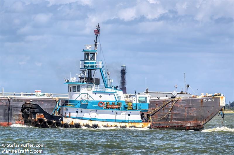 lady edwina (Towing vessel) - IMO , MMSI 366967740, Call Sign WAG6868 under the flag of United States (USA)