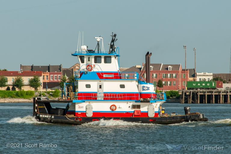 wendy c (Towing vessel) - IMO , MMSI 366988450, Call Sign WDI9985 under the flag of United States (USA)