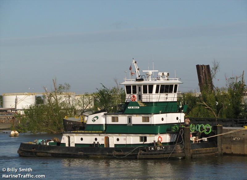 t.h.kelly (Towing vessel) - IMO , MMSI 367004910, Call Sign WDC3264 under the flag of United States (USA)