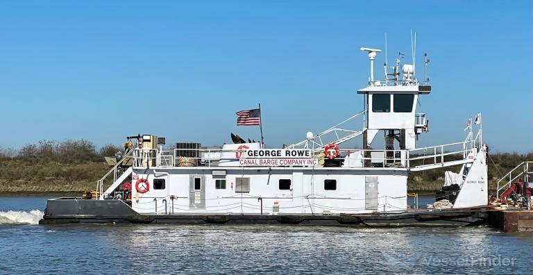 george rowe (Tug) - IMO , MMSI 367014380, Call Sign WDC3798 under the flag of United States (USA)