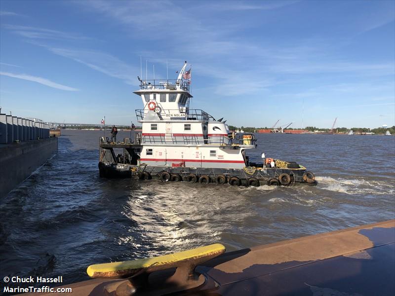 ben nolan (Towing vessel) - IMO , MMSI 367364440, Call Sign WDE5287 under the flag of United States (USA)