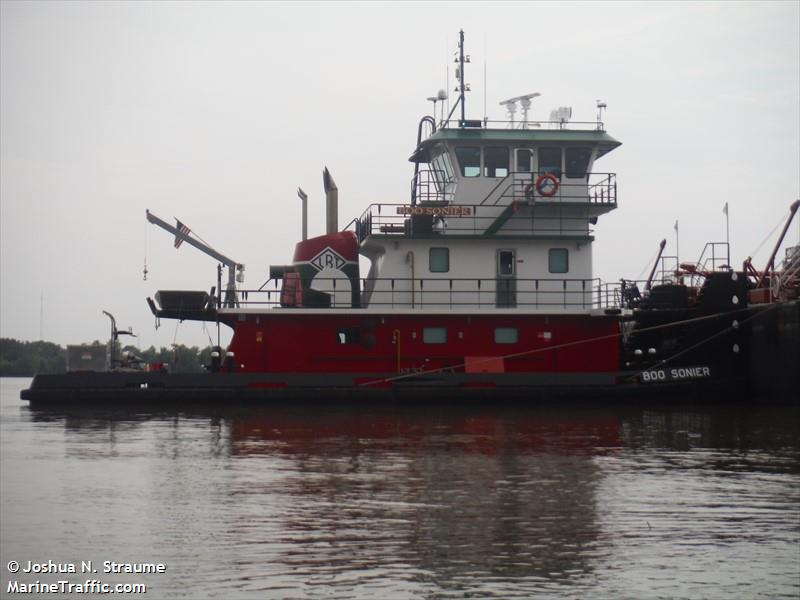 boo sonier (Tug) - IMO , MMSI 367524420, Call Sign WDG3281 under the flag of United States (USA)