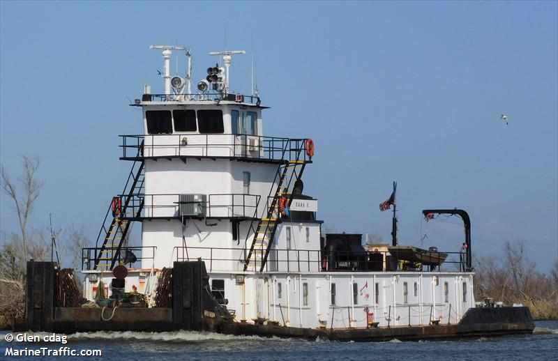 dana k (Towing vessel) - IMO , MMSI 368076960, Call Sign WDK6681 under the flag of United States (USA)