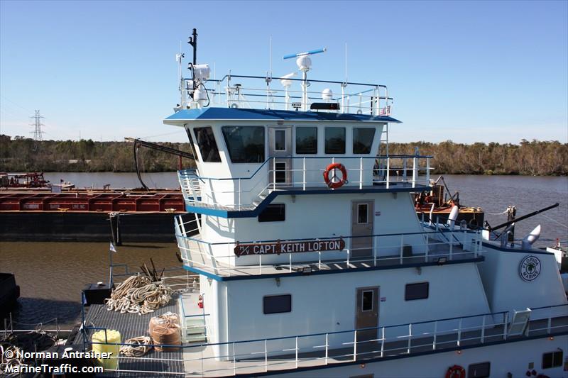 capt keith lofton (Towing vessel) - IMO , MMSI 368138150, Call Sign WDL5126 under the flag of United States (USA)