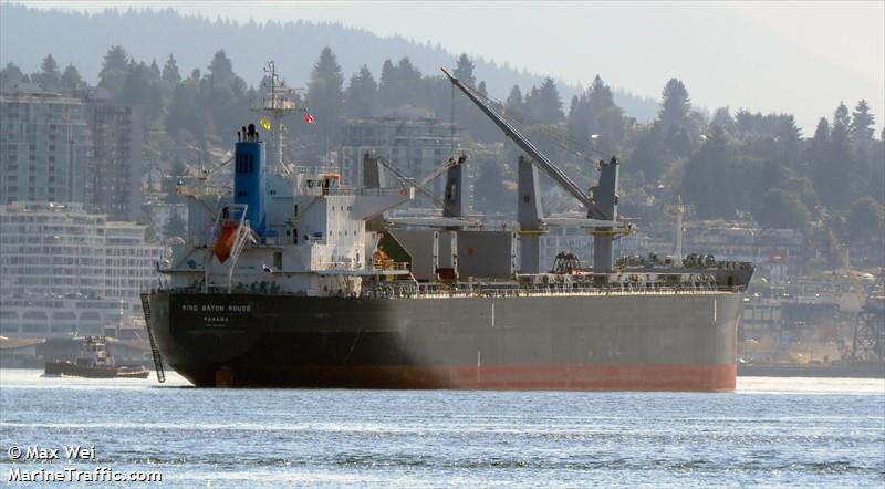 king baton rouge (Bulk Carrier) - IMO 9643207, MMSI 371587000, Call Sign 3FXC under the flag of Panama