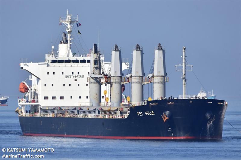 clipper belle (Bulk Carrier) - IMO 9615119, MMSI 373393000, Call Sign 3FBM3 under the flag of Panama