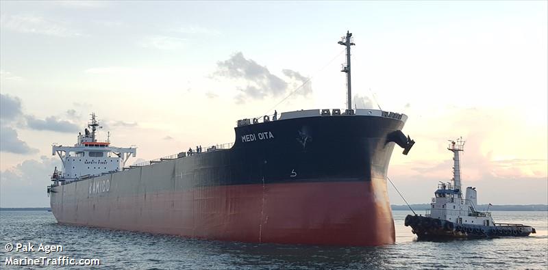 medi oita (Bulk Carrier) - IMO 9836713, MMSI 374155000, Call Sign 3FWG4 under the flag of Panama