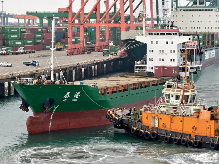 tai gang (General Cargo Ship) - IMO 9550462, MMSI 412704040, Call Sign BVIV5 under the flag of China
