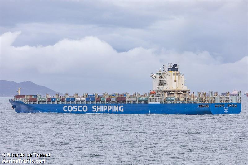 tian li he (Container Ship) - IMO 9400552, MMSI 413965000, Call Sign BQBC under the flag of China