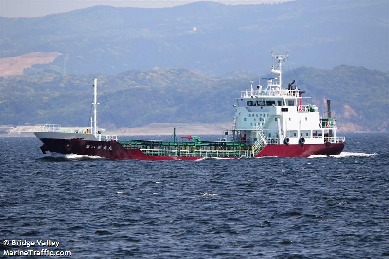 no8.fukimaru (Chemical Tanker) - IMO 9826328, MMSI 431011061, Call Sign JD4341 under the flag of Japan