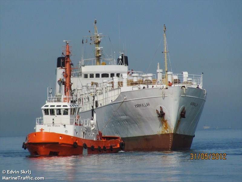 karim allah (Livestock Carrier) - IMO 6519144, MMSI 450241000, Call Sign ODJX under the flag of Lebanon