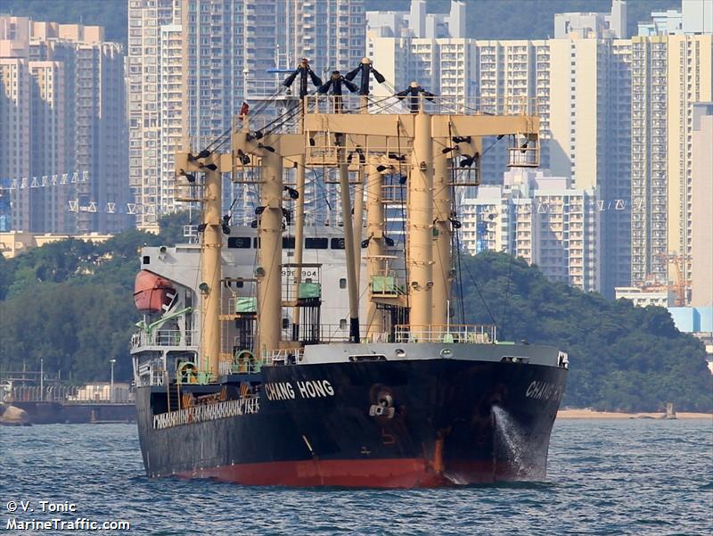 chang hong (General Cargo Ship) - IMO 9364904, MMSI 477225200, Call Sign VRFB6 under the flag of Hong Kong