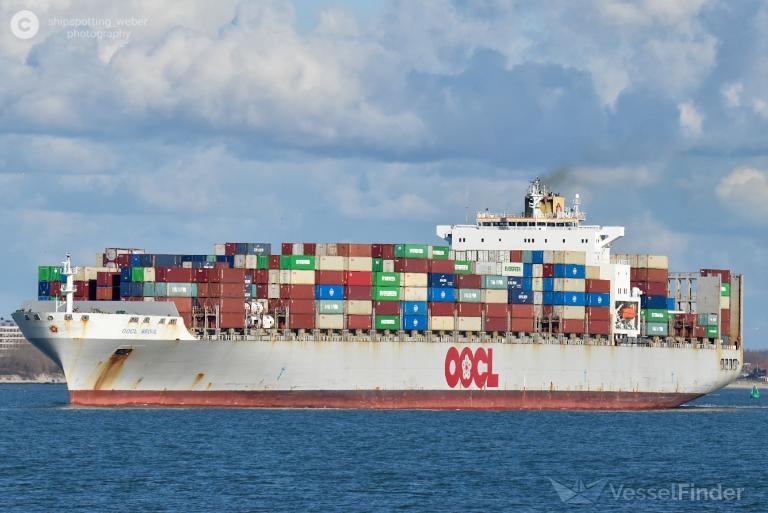oocl seoul (Container Ship) - IMO 9417244, MMSI 477617700, Call Sign VRFU8 under the flag of Hong Kong
