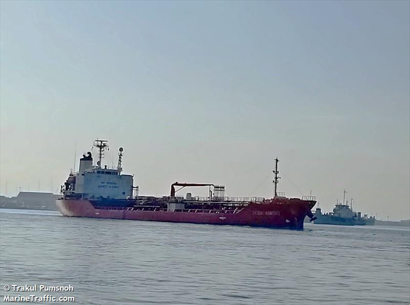 tiger knight (Chemical/Oil Products Tanker) - IMO 9279692, MMSI 477904400, Call Sign VRMV2 under the flag of Hong Kong