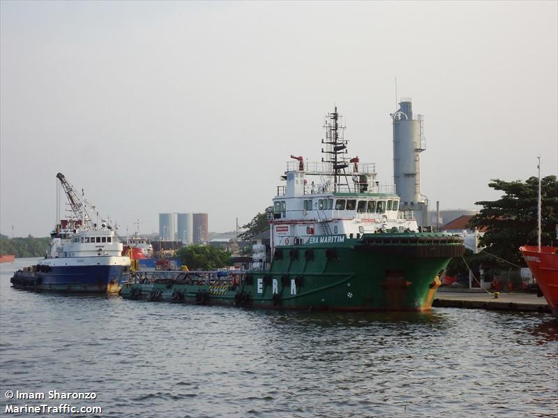 era maritim (Offshore Tug/Supply Ship) - IMO 9534963, MMSI 525016456, Call Sign PMWW under the flag of Indonesia