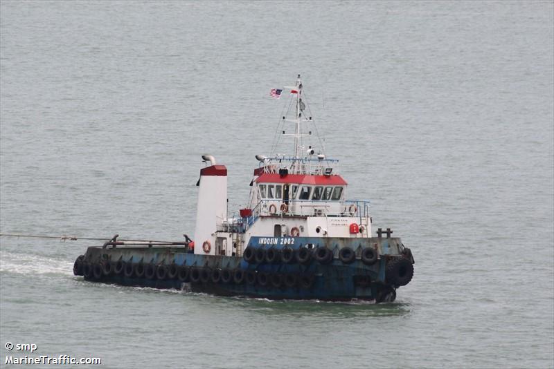 indosin 2002 (Towing vessel) - IMO , MMSI 525021328, Call Sign YDB4709 under the flag of Indonesia