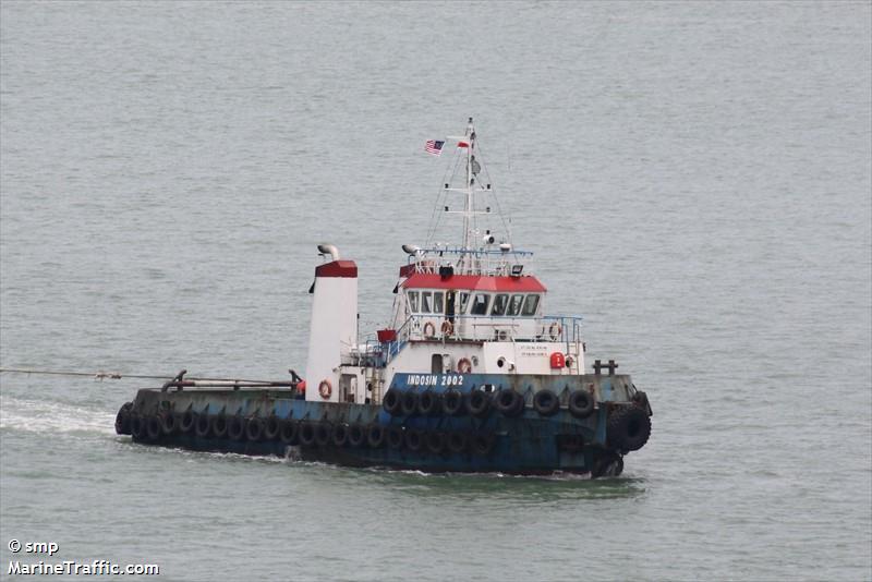 indosin 2002 (Tug) - IMO , MMSI 525021328, Call Sign YDB4709 under the flag of Indonesia