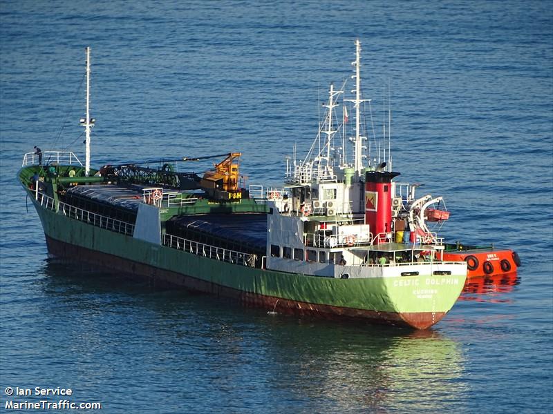 mv celtic dolphin (General Cargo Ship) - IMO 8005147, MMSI 533501000, Call Sign 9WDG2 under the flag of Malaysia