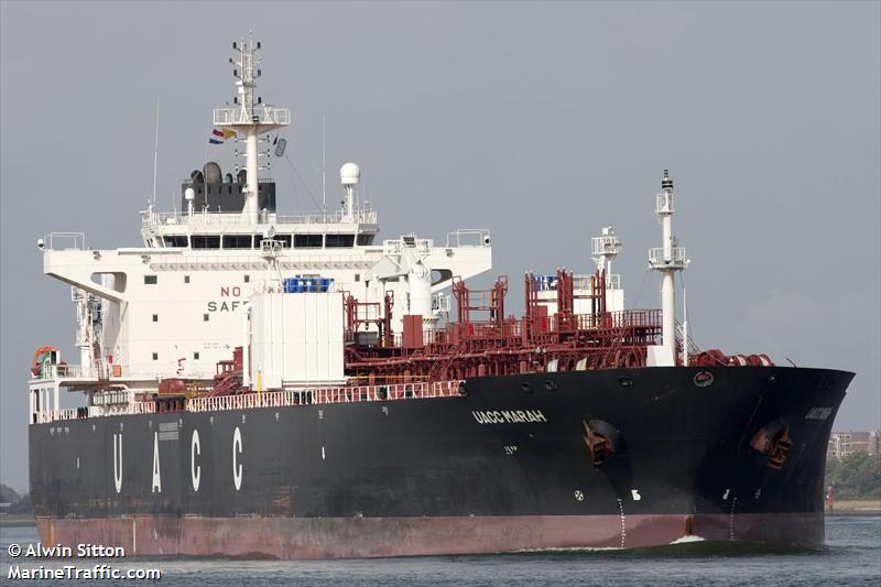 uacc marah (Chemical/Oil Products Tanker) - IMO 9489091, MMSI 538003851, Call Sign V7TP3 under the flag of Marshall Islands