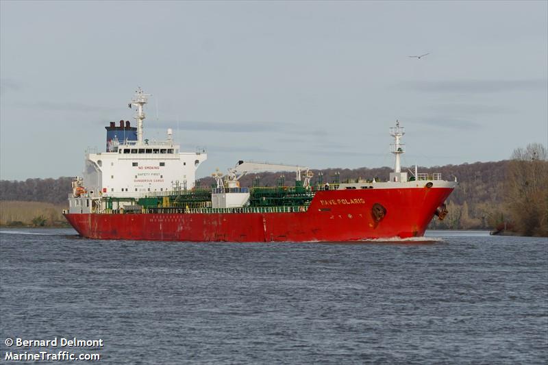 nave polaris (Chemical/Oil Products Tanker) - IMO 9457749, MMSI 538004188, Call Sign V7VQ6 under the flag of Marshall Islands