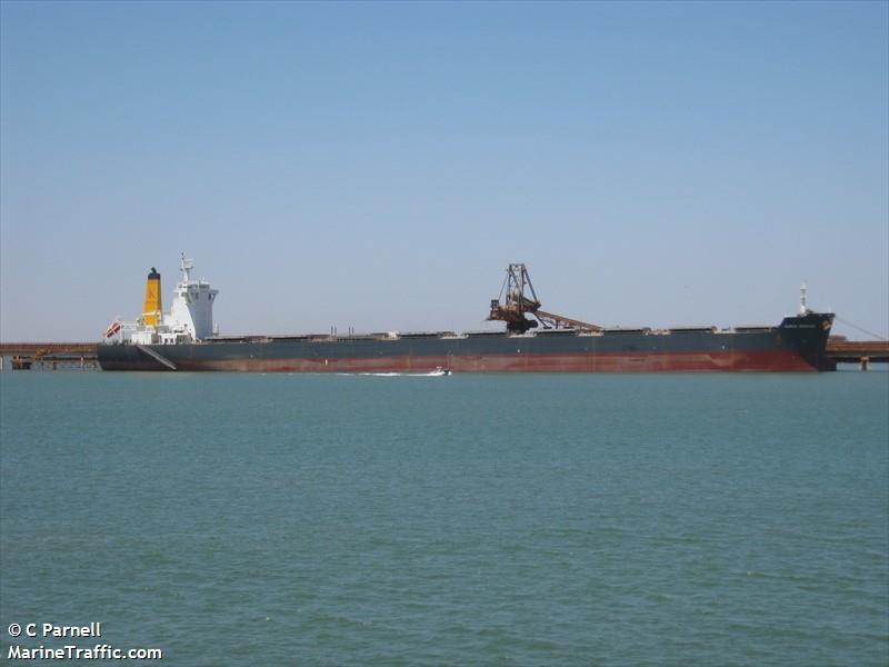 berge dhaulagiri (Bulk Carrier) - IMO 9576337, MMSI 538004240, Call Sign V7VY3 under the flag of Marshall Islands