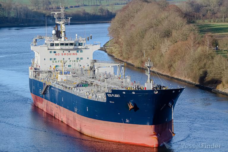 eco fleet (Chemical/Oil Products Tanker) - IMO 9717503, MMSI 538005893, Call Sign V7HX3 under the flag of Marshall Islands