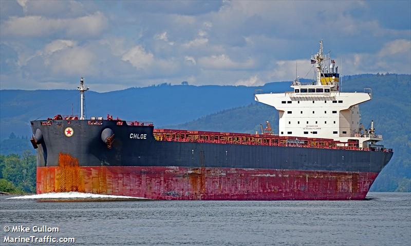 chloe (Bulk Carrier) - IMO 9749910, MMSI 538006906, Call Sign V7OI7 under the flag of Marshall Islands