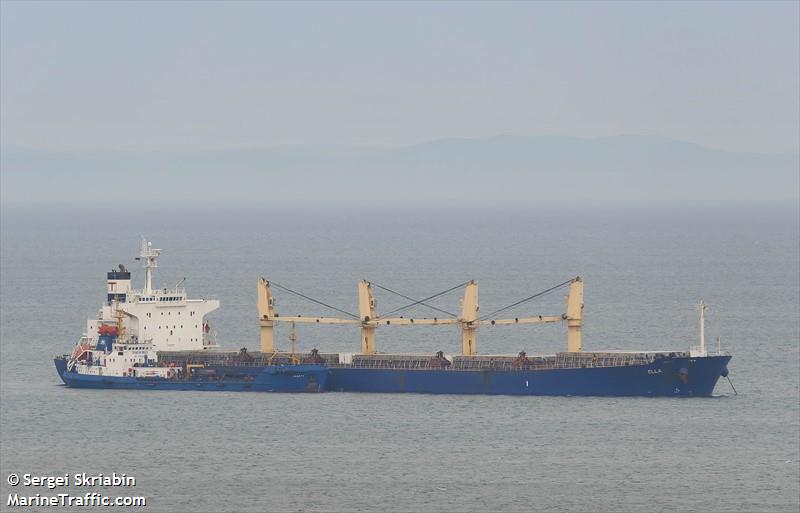 ella (Bulk Carrier) - IMO 9263112, MMSI 538008307, Call Sign V7A2220 under the flag of Marshall Islands