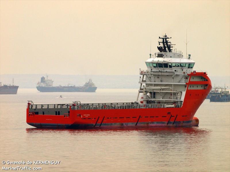 pacific heron (Offshore Tug/Supply Ship) - IMO 9579121, MMSI 563028200, Call Sign 9V9593 under the flag of Singapore