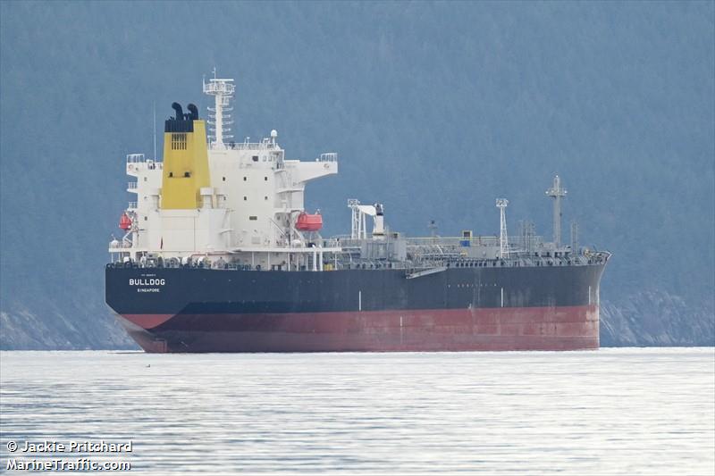 bulldog (Chemical/Oil Products Tanker) - IMO 9858072, MMSI 563093600, Call Sign 9V8187 under the flag of Singapore