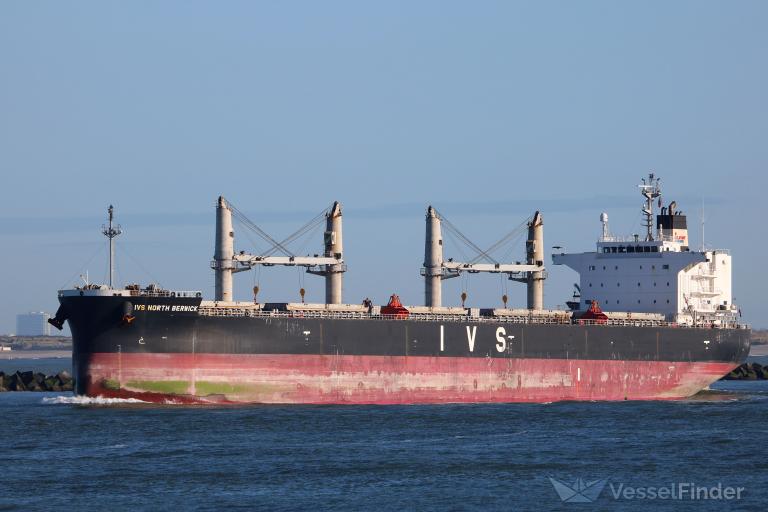 ivs north berwick (Bulk Carrier) - IMO 9740902, MMSI 563850000, Call Sign 9V3774 under the flag of Singapore